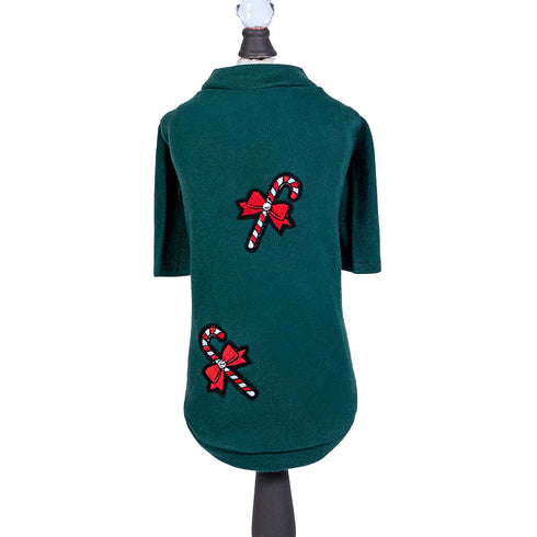 Candy Cane Dog Tee