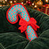 Candy Cane Tough Animal Dog Toy