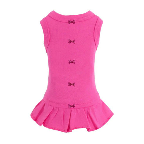 Candy Dog Dress Fuchsia