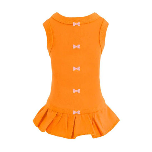 Candy Dog Dress Orange