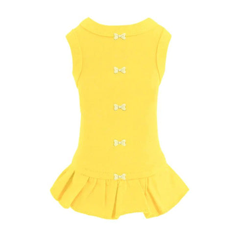 Candy Dog Dress Yellow