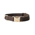 Canvas Dog Collar 'Brown'