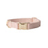 Canvas Dog Collar 'Powder Rose'