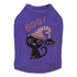 Cat With Spider Hat Rhinestone Dog Tank
