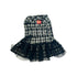 Chanel Dog Dress Black Plaid