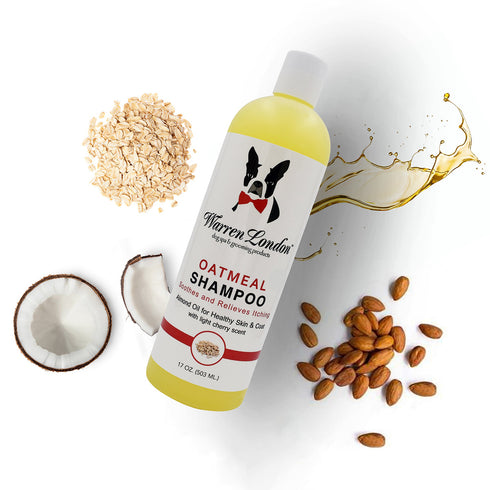 Cherry-Infused Oatmeal Itch Relief Dog Shampoo