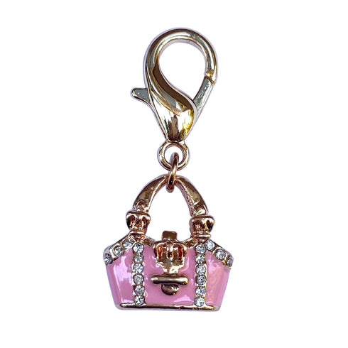 Chic Purse Dog Collar Charm