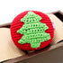 Christmas Tree Ball Crochet Dog Toy