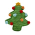 Christmas Tree Crochet Dog Toy