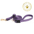 City Dog Leash Lilac Grey