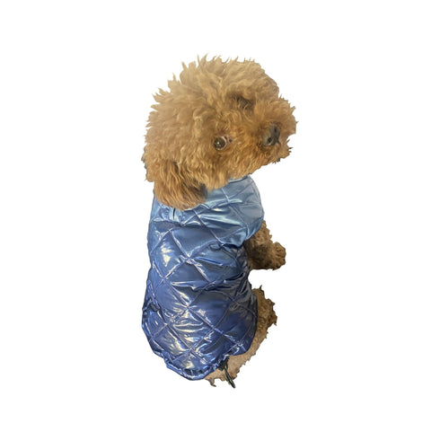 Coco Puffer Dog Coat Navy Ombre