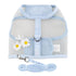 Cool Mesh Dog Harness And Leash Blue Daisy