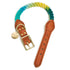 Cotton Rope Dog Collar Azure Ombre