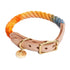 Cotton Rope Dog Collar Soleil Ombre