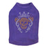 Crown Skull Rhinestone Dog Tank