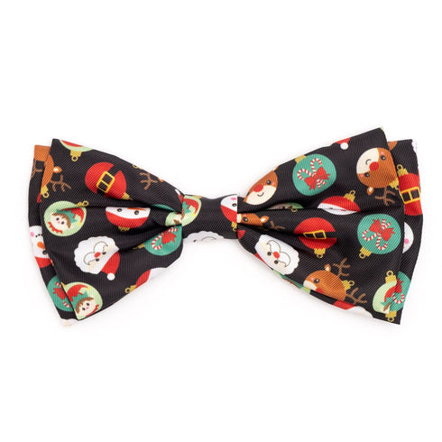 Deck The Halls Dog Bow Tie