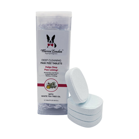 Deep Cleansing Dog Paw Fizz Tablets