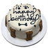 Dog Birthday Cake White
