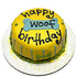 Dog Birthday Cake Woof