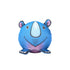 Durables Riley The Rhino Ball Dog Toy