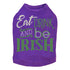 Eat Drink And Be Irish Rhinestone Dog Tank