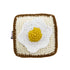 Egg & Toast Crochet Dog Toy