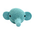 Elephant Head Crochet Dog Toy