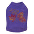 Fall Leaves Rhinestone Dog Tank