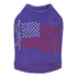 Flag USA Rhinestone Dog Tank