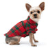 Flannel Dog Shirt Holiday