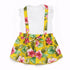 Floral Suspender Dog Dress