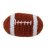 Football Crochet Dog Toy