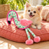 Fran The Flamingo Tough Animal Dog Toy