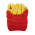French Fries Crochet Dog Toy