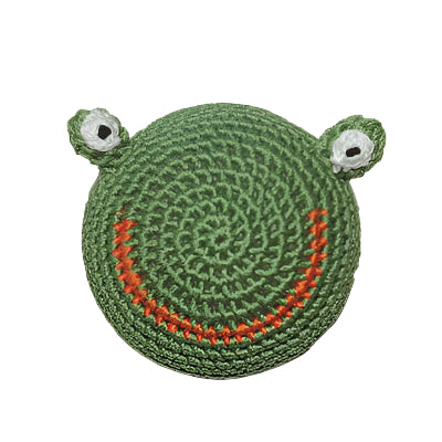Frog Ball Crochet Dog Toy