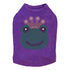 Frog With Pink Crown Rhinestone Dog Tank