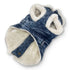 Furry Runner Dog Coat Denim