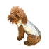 Gallactica Dog Coat Metallic Silver