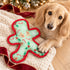Gingerbread Man Tough Dog Toy