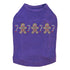 Gingerbread Men Rhinestone Dog Tank