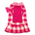 Gingham Sweater Dog Dress