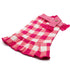 Gingham Sweater Dog Dress
