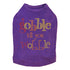 Gobble Til You Wobble Rhinestone Dog Tank
