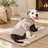 Grey Snowflake Alpaca Dog Sweater