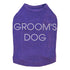 Groom's Dog Rhinestone Dog Tank