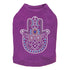 Hamsa Rhinestone Dog Tank