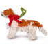 Hand Knit Dog Ornament Cavalier King Charles Spaniel