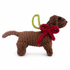 Hand Knit Dog Ornament Dachshund