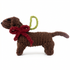 Hand Knit Dog Ornament Dachshund