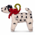 Hand Knit Dog Ornament Dalmatian